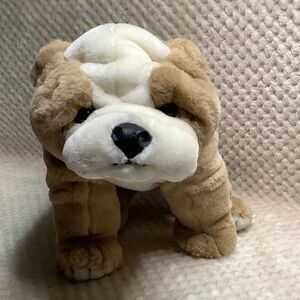 TY Classic Winston English Bulldog Vintage 1990 Puppy Dog Stuffed Animal